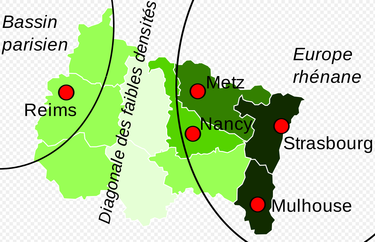 Carte des membres de la fédération MaGE